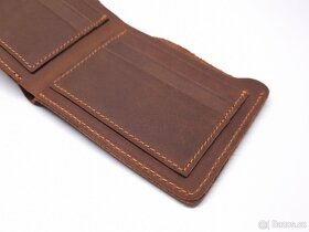 Nová ručně šitá kožená peněženka - Soukup Leather "A" - 5