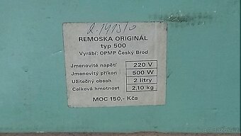 Remoska typ 500 jako novà - 5
