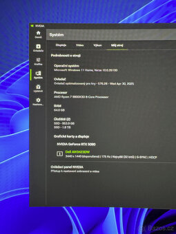 Herní PC | RTX 5080 | 9800X3D | 64GB DDR5 | 3TB SSD - 5