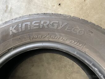prodám letní pneumatiky 195/65/15 Hankook celá sada - 5