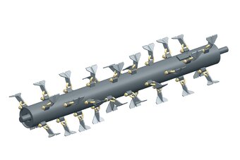 Křídlový nůž mulčovače, pro Profihopper - Amazone - 5