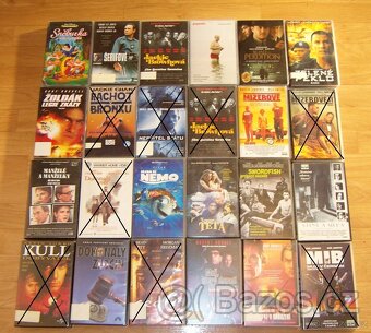 originální VHS kazety (videokazety) - 5