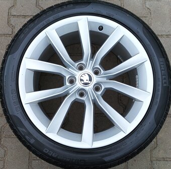 Originál sada disků Škoda Superb III 5x112 R18 Modus - 5