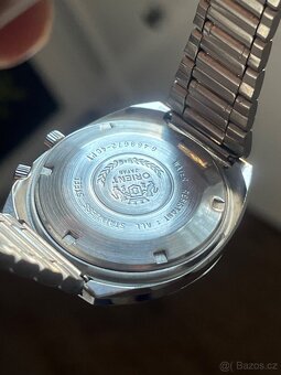 Hodinky Orient vecny kalendar / cerveno-visnovy ciselnik - 5