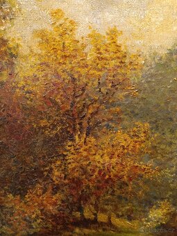 Obraz starý, olej na plátně 65x87 - 5