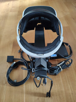PS VR pro PS4/PS5, PS kamera, stojánek a nabíjecí stanice - 5