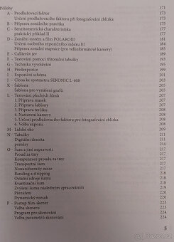 Exponometrie v analogové a digitální fotografii - 5