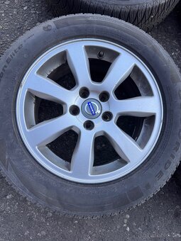 Alu Volvo R16 5x108 ET 50 7J + pneu 225/55/16 - 5