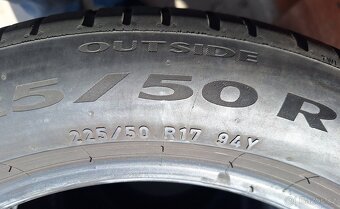 Prodám letní pneu 225/50/17 Pirelli a Michelin - 5