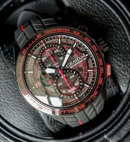 Graham, model Silverstone Endurance RED, originál hodinky - 5