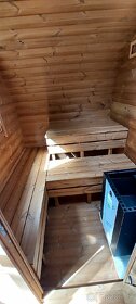Oválná sauna 4m Thermo Wood - 5