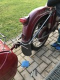 Tažné zařízení na vozík PAV na Jawa sport 19"kola - 5