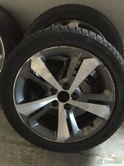 Zimní hliníková kola Rubis Peugeot 308 II 5X108 225/45 R17 V - 5