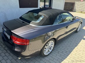 Audi A5 CABRIO, 2,0 benzín 155 kW, ser. knížka - 5