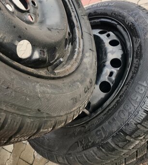 Zimní kola VW Pólo 185/60/15 čtyři kusy Barum - 5