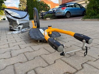 Weber monoporter - odpružený jednostopý nákladní vozík - 5