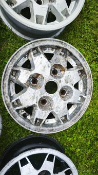 5ks alu kol Meteor ll , 4x130 , 5Jx13 , Škoda 105-136, Rapid - 5