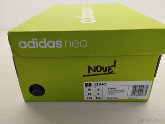 BOTY-Adidas VS PACE-NAVY WHT BLUE - B74493 - Tmavomodrá - 5