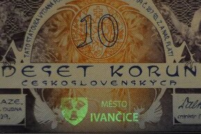 10 korun 1919 ALFONS MUCHA 2022 výroční bankovka UNC - 5