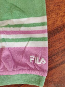 Fila Academy polo triko – pruhované, velikost L - 5