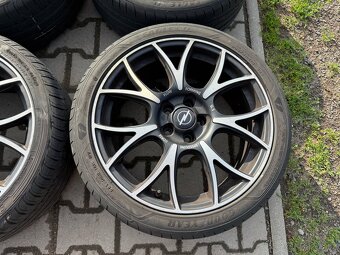4x al kola 5x105 18 + pneu letní 225/40 R18 - 5