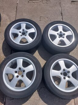 (č.21) 16" Alu kola Ford s letními pneu - 5