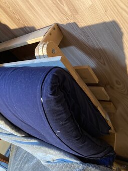 Pohovka rozkladaci + kreslo rozkladaci ikea - 5