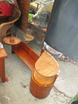 Skřínka se zrcadlem retro - 5