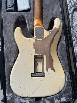 Fender John Cruz Masterbuilt 1963 Stratocaster Olympic White - 5