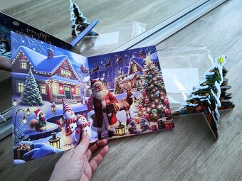 Vánoční adventní kalendář, různé druhy, náramky a přívěsky - 5