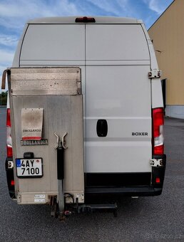 K pronájmu dodávka Boxer L4H3 s nákladovou Rampou - 5