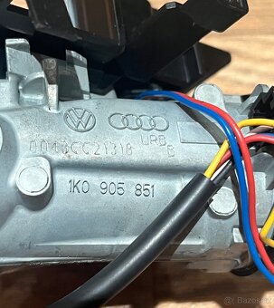 Škoda Octavia 3 III-Sada-Spínací skříňka,zámek dveří,2x klíč - 5