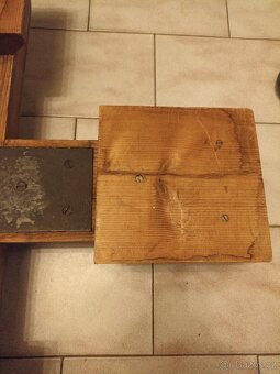 Masivní stojan na vánoční stromeček - průměr 78 cm, dřevo - - 5