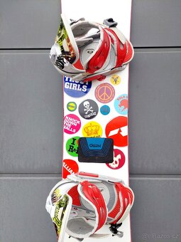 Dívčí snowboard ALLIAN, 153 cm + boty BURTON - 5