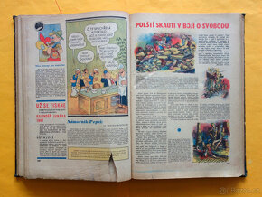 kompletní Junák- 29. ročník /1946- 47/ svázaná čísla 1.- 47. - 5