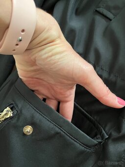 Černá softshellová parka bunda Michael Kors - 5