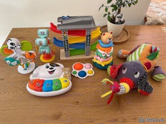 Zebra Ryan + další hračky pro miminko do 1 roku - 5