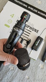 Prodám sadu 4ks bezdrátových mikrofonů - 5