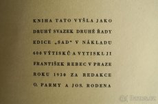 Klášterský, Antonín: Nové jihočeské melodie, 1930 - 5