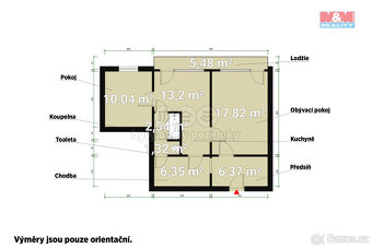 Prodej bytu 3+kk, 57 m², Karlovy Vary, ul. Dvořákova - 5