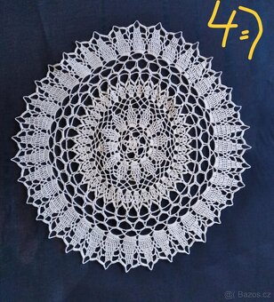 Ručně háčkované dečky 40 cm - 5