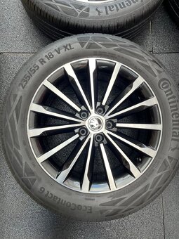 ☀️Orig. alu kola Trinity, Škoda Kodiaq 235/55/18 5x112 Letní - 5