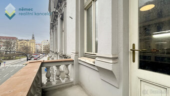 Pronájem, stylový byt 1+kk, 33 m² + balkon 2 m², Praha 1 - N - 5