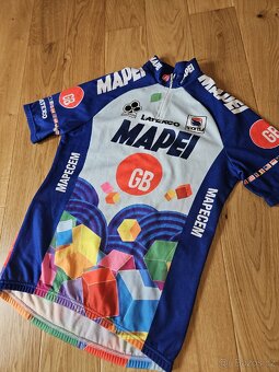 Cyklistický retro dres MAPEI ♧ COLNAGO - 5