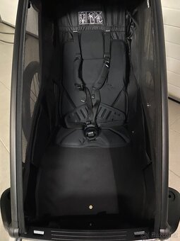 🖤🤍 NOVY Thule Chariot Sport all black + 3 sety 🤍🖤 - 5