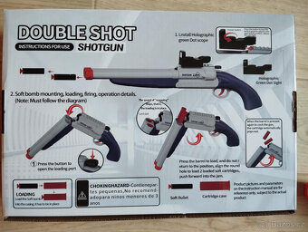 Dětská pistole i na pěnové náboje N.O.V.Á.Launcher - 5