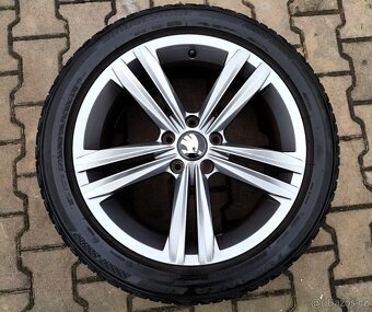 Alu kola originál Volkswagen T-Roc, Škoda Karoq 5x112 R18 - 5
