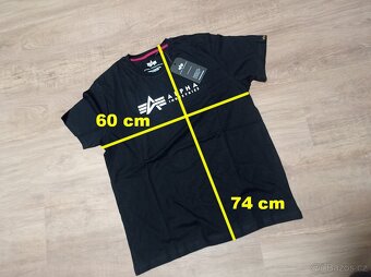 NOVÉ tričko Alpha Industries - 2XL - 5