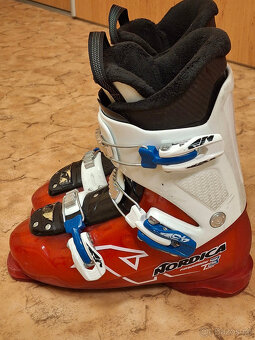 Set - sjezdové lyže Atomic 130cm + boty+hůlky - 5