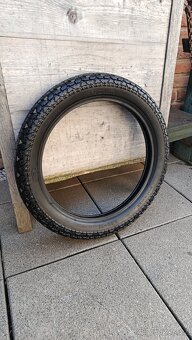 Barum 3,00-16 M12 originál nejetá pneu pro Jawa  ČZ - 5